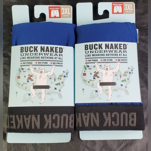Duluth Trading Co Other - Duluth Trading Mens Buck Naked Boxer Briefs - Lot of 2 - Size 3XL - NWT